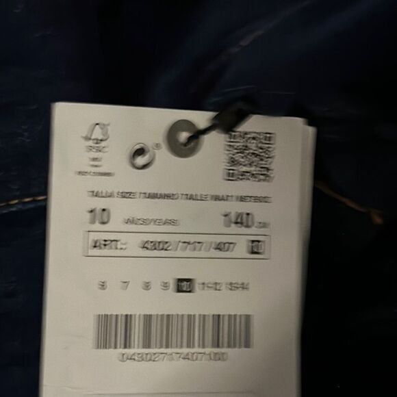 ZARA Kids | Blue | CARGO JEANS WITH DARTS - Picture 6 of 6